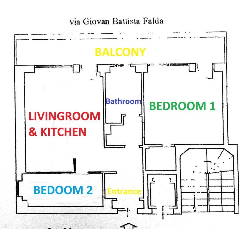 Apartment Via Falda Rom